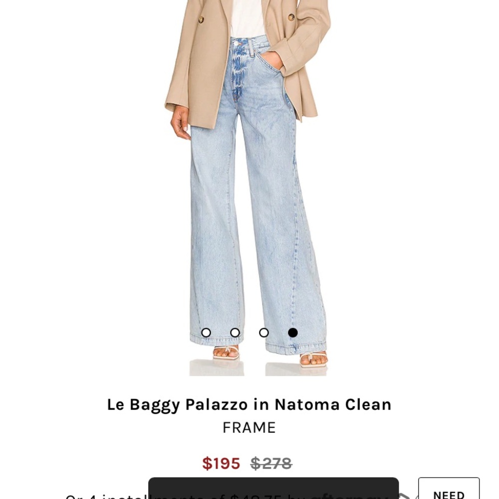 Brand new with tags frame jeans.